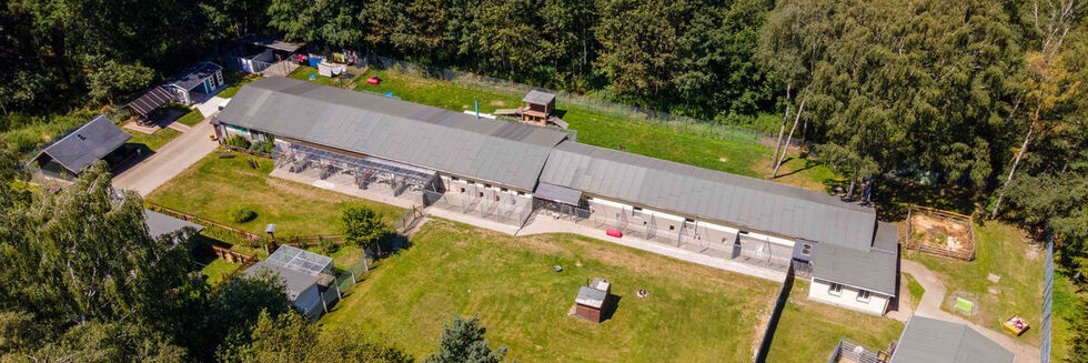 Tierheim von oben